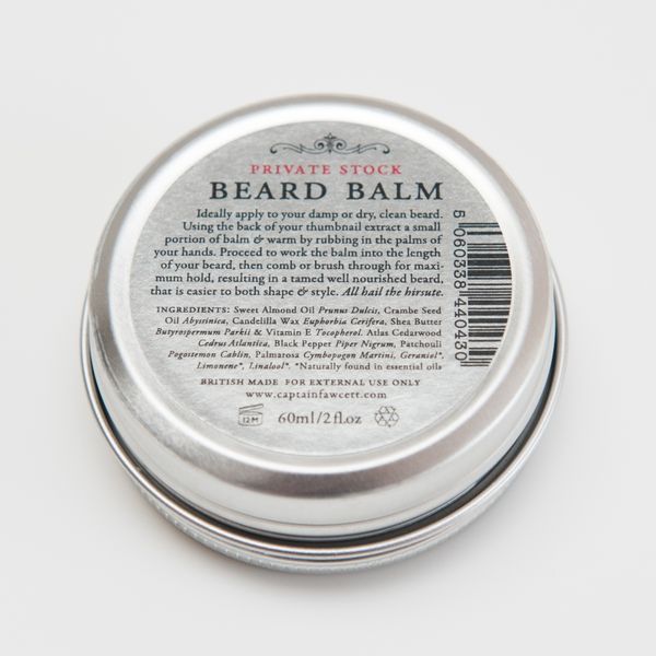 Бальзам для бороды Capitan Fawcett Private Stock Beard Balm 60ml F3333 фото