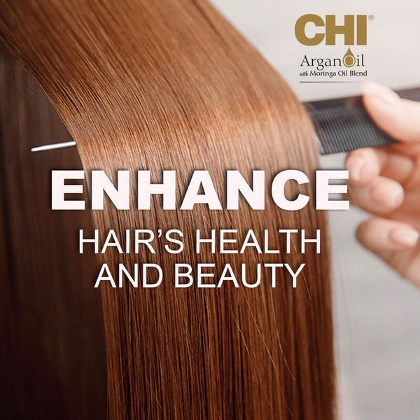 Шампунь для сухих волос CHI Argan Oil Shampoo для увлажнения и гладкости 340 мл CHIAS12 фото