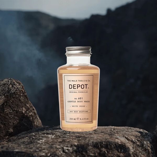 Гель для душу DEPOT 601 White Cedar чоловічий для ніжного очищення та зволоження тіла 250 мл 8032274079460 фото