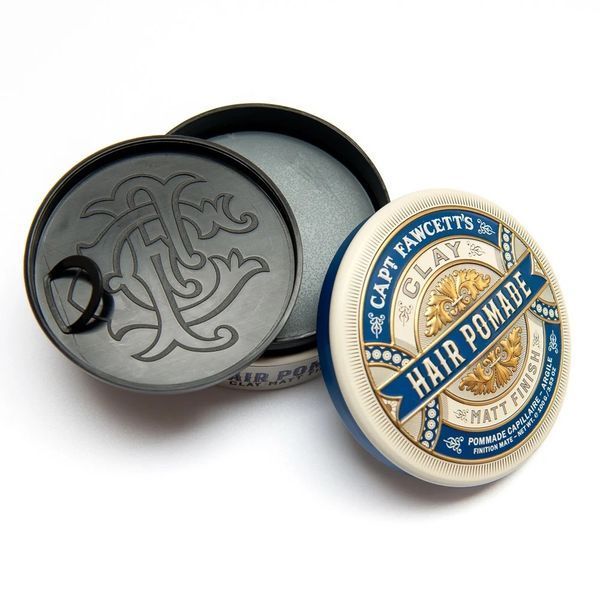 Captain Fawcett Clay Hair Pomade Matt Finish матова помада для волосся 100 г F5598 фото