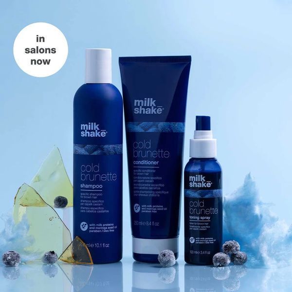 Тонирующий шампунь milk shake Cold Brunette против рыжины для тёмных волос 1000 мл 8032274143857 фото