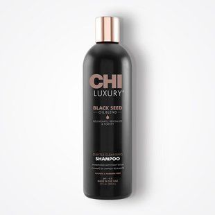 Шампунь з олією чорного кмину CHI Luxury Black Seed Oil Blend Gentle Cleansing Shampoo для м'якого очищення та об'єму 355 мл CHILS12 фото