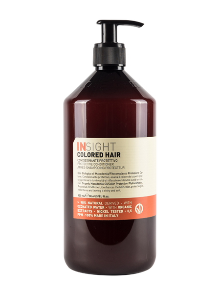 Кондиціонер для збереження кольору фарбованого волосся Insight Colored Hair Conditioner Protective 900 мл 8029352353703 фото Кондиціонер для збереження кольору фарбованого волосся Insight Colored Hair Conditioner Protective 900 мл 8029352353703 фото