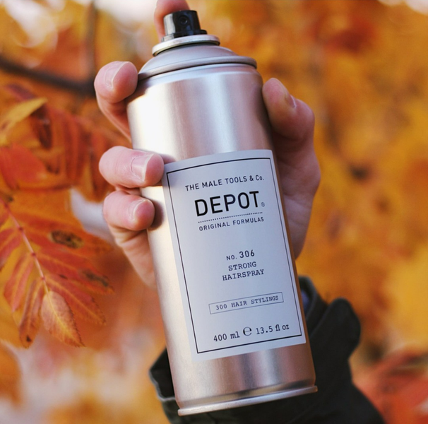 Лак Depot 306 Strong Hairspray для сильной фиксации 400 мл 8032274010630 фото