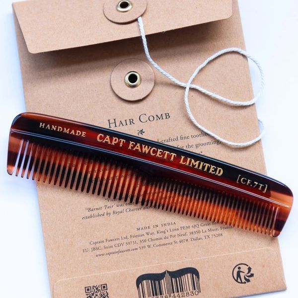 Captain Fawcett Hair Comb расческа для волос с мелкими зубцами F7011 фото