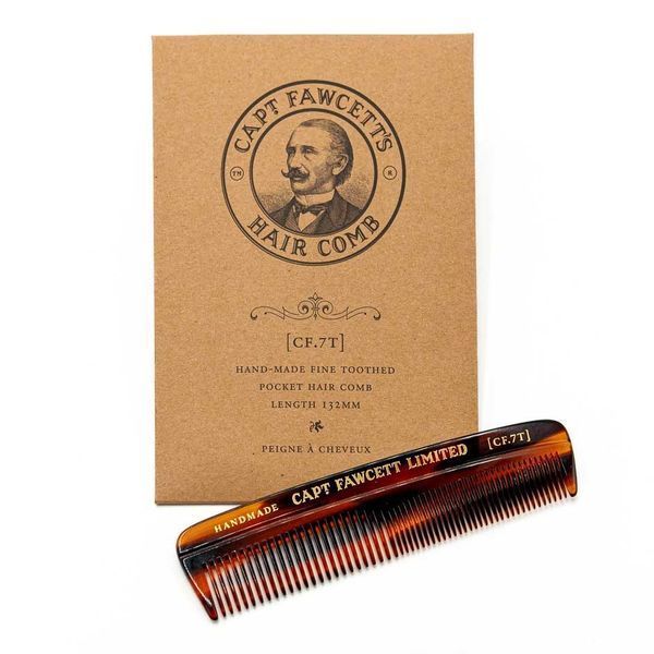 Captain Fawcett Hair Comb расческа для волос с мелкими зубцами F7011 фото