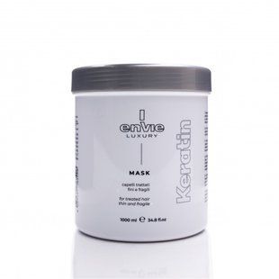 Капілярна маска для відновлення пошкодженого волосся з кератином Envie Luxury Keratin Mask 1000мл EN450 фото