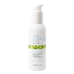 Молочко для тонкого волосся,що підсилює блиск milk_shake no frizz allowed glistening light milk 150мл 8032274196099 фото